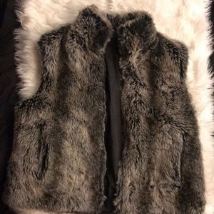 Vintage Blassport Faux Fur Vest